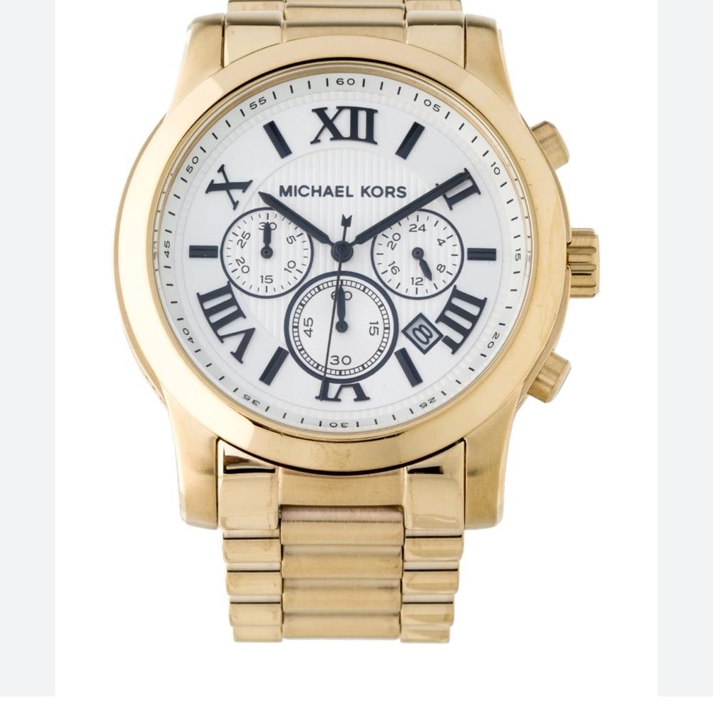 Michael Kors Gold Chronograph Men's Watch